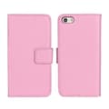 Miniatyrbillede 10 af 11: SKALO iPhone 5/5S/SE(1:a gen) Flip Cover m. Pung i Ægte Læder