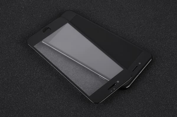 SKALO iPhone 7/8 Plus Heltäckande Skärmskydd Härdat Glas - Svart