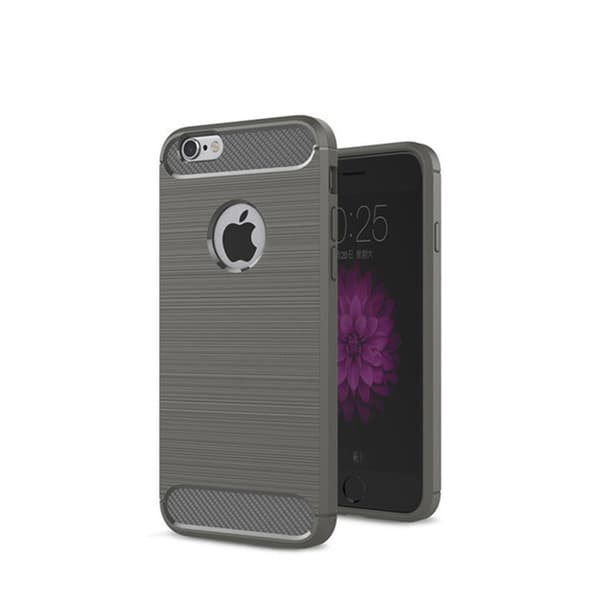 SKALO iPhone 6/6S Armor Carbon Stöttåligt TPU-skal
