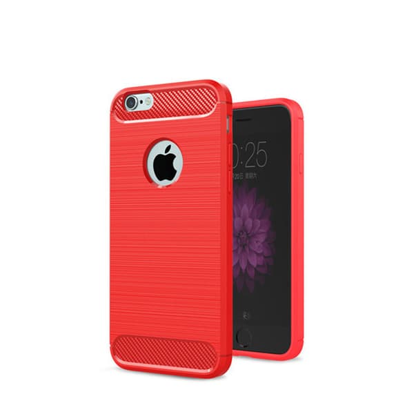 SKALO iPhone 6/6S Armor Carbon Stöttåligt TPU-skal