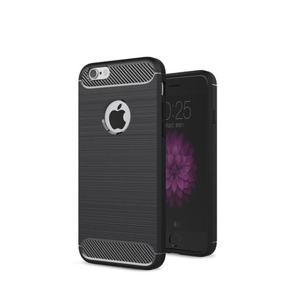 SKALO iPhone 6/6S Armor Carbon Stöttåligt TPU-skal