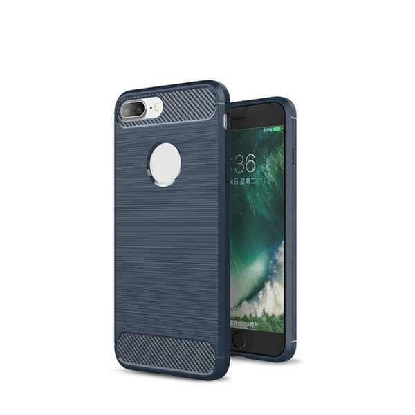 SKALO iPhone 7/8 Plus Armor Carbon Stöttåligt TPU-skal