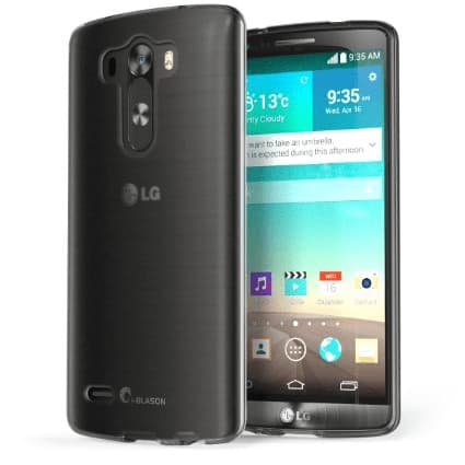 LG G3 Genomskinligt Mjukt TPU Skal