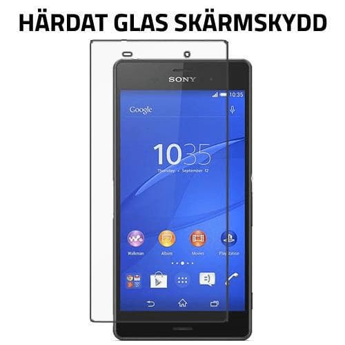 2-Pack Sony Xperia Z3 Härdat Glas Skärmskydd 0,3mm