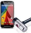 Pikkukuva 1 / 4: 2-Pack Motorola Moto G Härdat Glas Skärmskydd 0,3mm