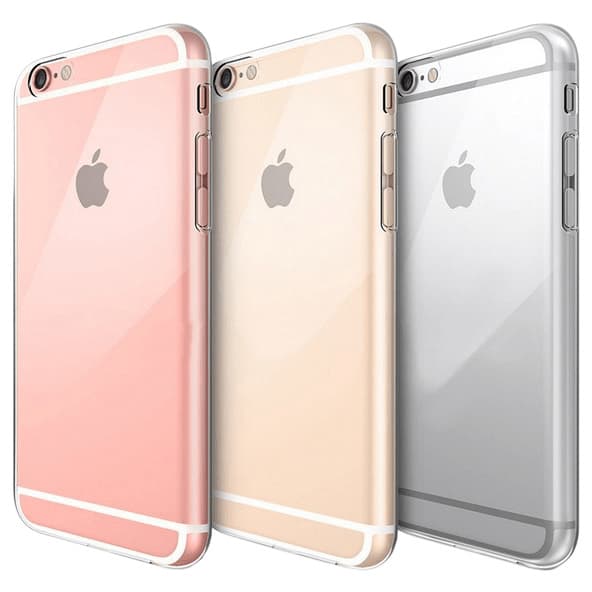 iPhone 6S Plus Genomskinligt Mjukt TPU Skal