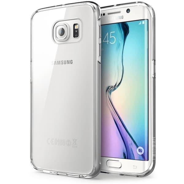 Samsung Galaxy S6 Edge Plus Genomskinligt Mjukt TPU Skal
