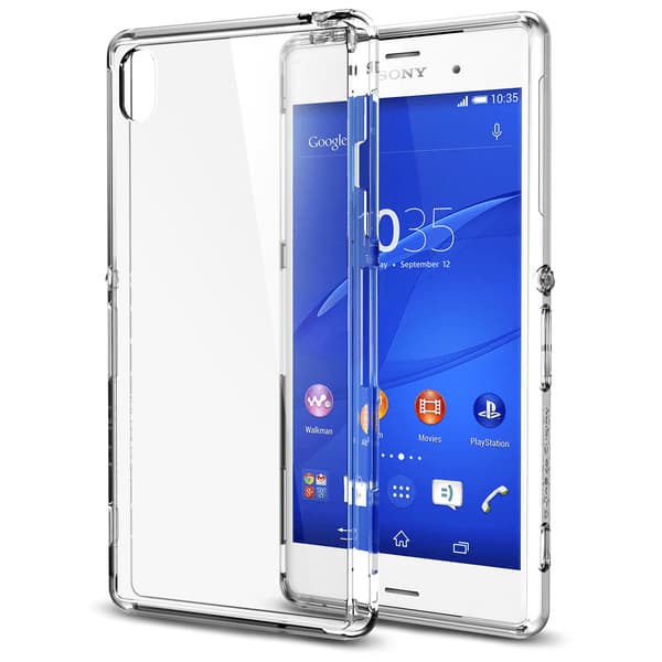 Sony Xperia Z3 Genomskinlig Mjuk TPU Skal