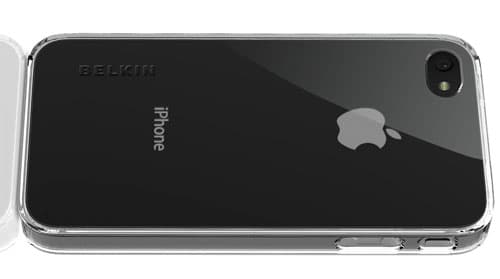 iPhone 4 / 4S Genomskinlig Mjuk TPU Skal