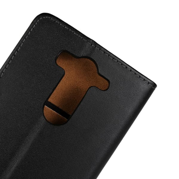 LG G5 Läder Plånboksfodral - Svart / Brun