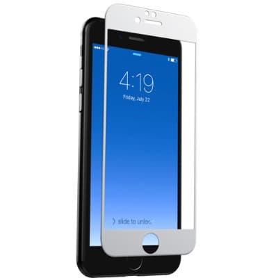 Heltäckande iPhone 7 Härdat Glas Skärmskydd 0,2mm läpinäkyvä 2