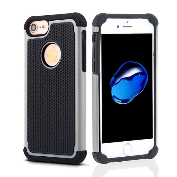 iPhone 7 extra skyddande skal | Shockproof Armor grå