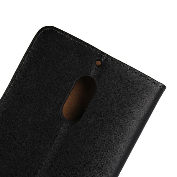 Plånboksfodral Äkta Skinn Nokia 6