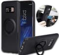 Miniatyrbild 2 av 11: Galaxy S7 Edge - Praktiskt Robust Silikonskal med Ringhållare