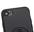 Miniatyrbild 4 av 11: iPhone 6/6S - Carbon Silikonskal med Ringhållare FLOVEME