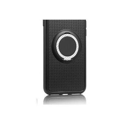 iPhone 6/6S - Carbon Silikonskal med Ringhållare FLOVEME