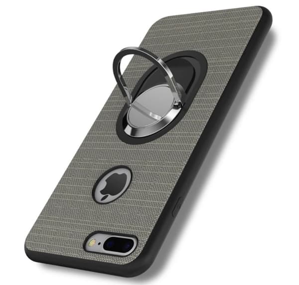iPhone 6/6S - Stilrent Silikonskal med Ringh�llare FLOVEME