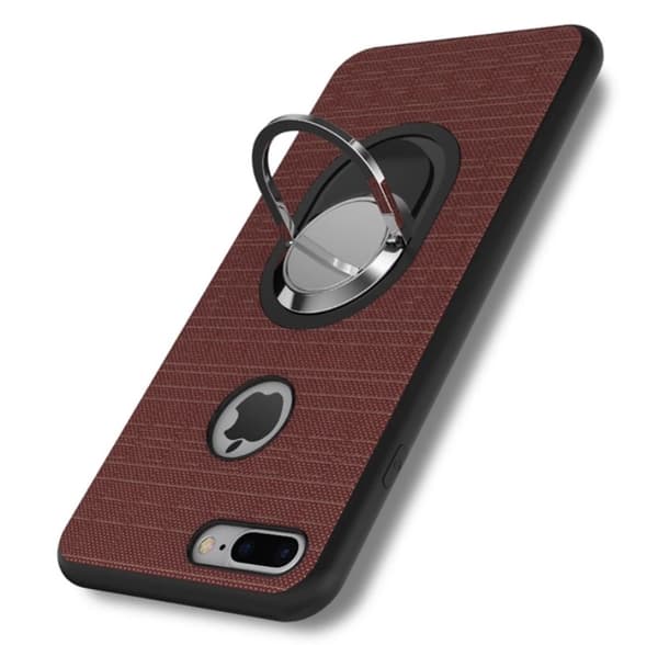 iPhone 6/6S - Stilrent Silikonskal med Ringh�llare FLOVEME
