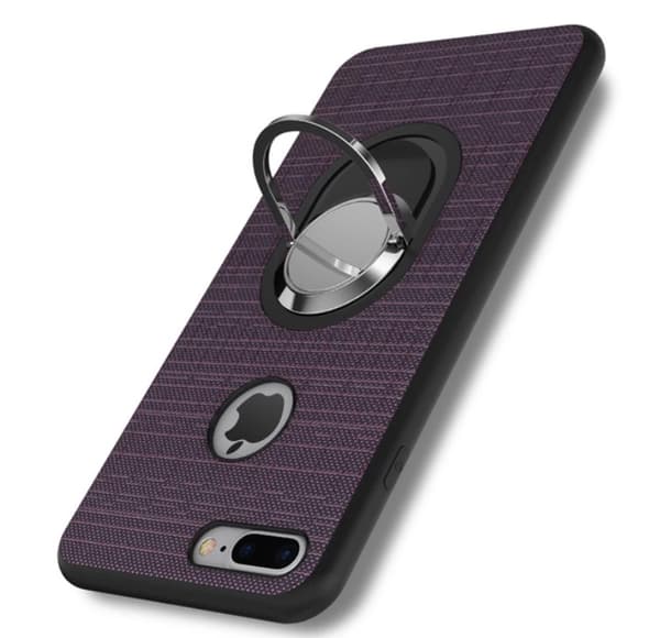 iPhone 6/6S - Stilrent Silikonskal med Ringh�llare FLOVEME