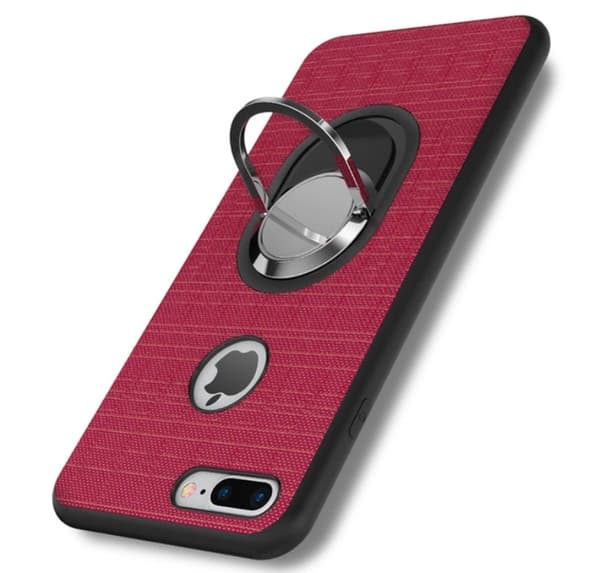 iPhone 6/6S - Stilrent Silikonskal med Ringh�llare FLOVEME