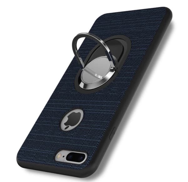 iPhone 6/6S - Stilrent Silikonskal med Ringh�llare FLOVEME