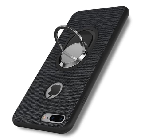 iPhone 6/6S - Stilrent Silikonskal med Ringh�llare FLOVEME