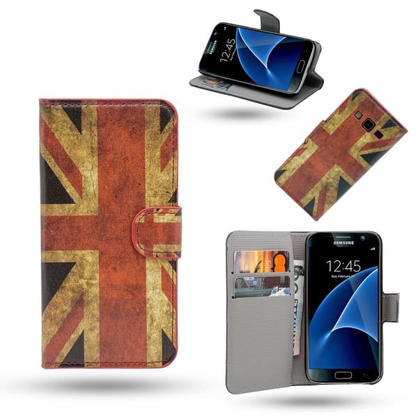 Leather Case for Samsung Galaxy S7 Edge