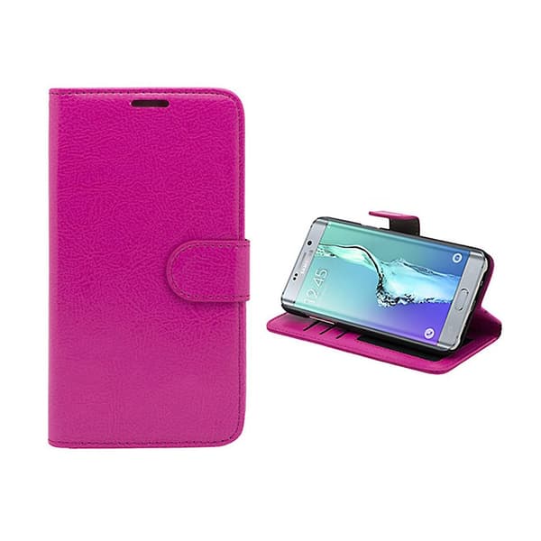 Samsung Galaxy S6 Edge Plus - PU Leather Wallet Case