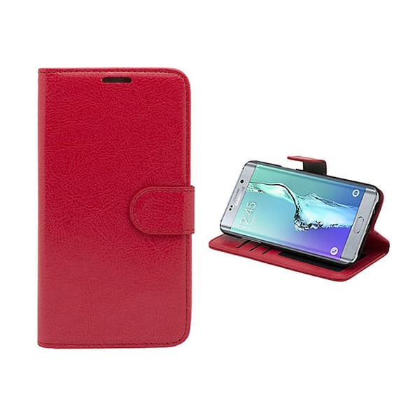 Samsung Galaxy S6 Edge Plus - PU Leather Wallet Case