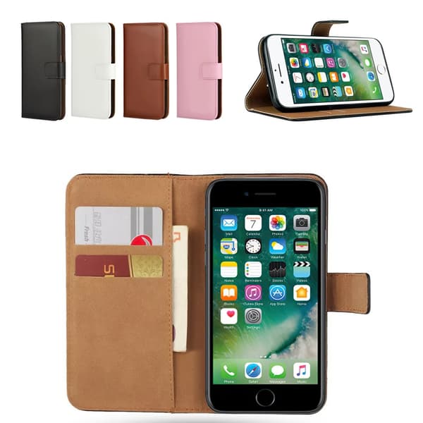 iPhone 7/8/SE (2020 & 2022) - PU Leather Wallet Case Pink