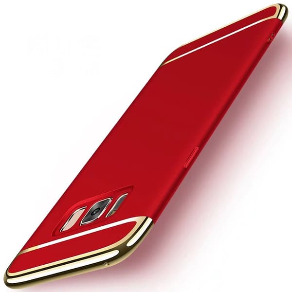 Design skal 3 i 1 guldkant till Samsung Galaxy S8 PLUS