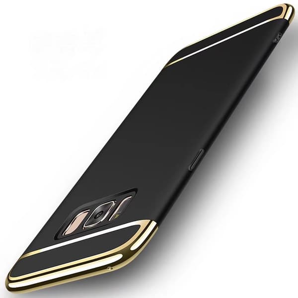 Design skal 3 i 1 guldkant till Samsung Galaxy S8 PLUS