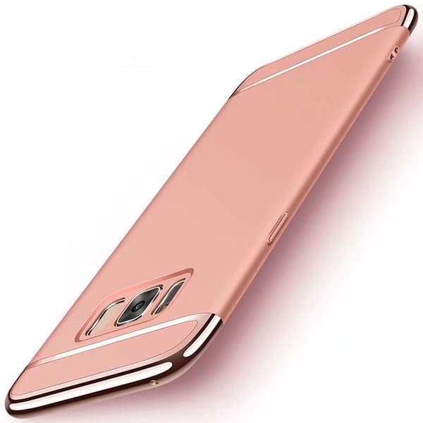 Design skal 3 i 1 guldkant till Samsung Galaxy S8 PLUS