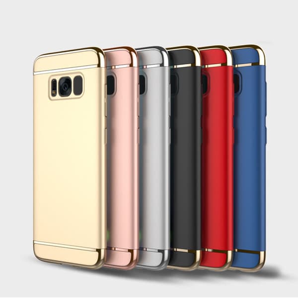 Design skal 3 i 1 guldkant till Samsung Galaxy S8 PLUS