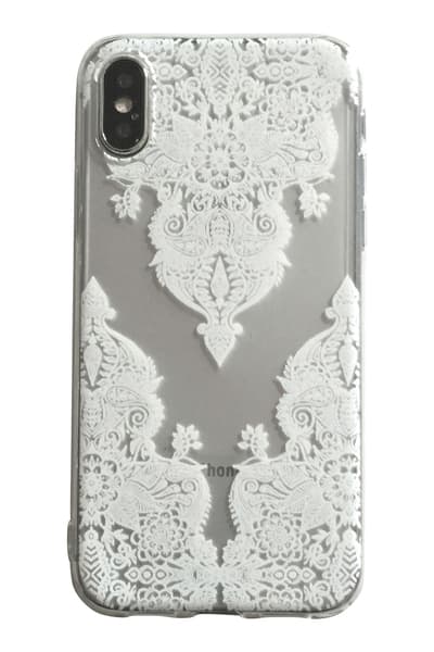 iPhone X - Lace - Henna - White - V