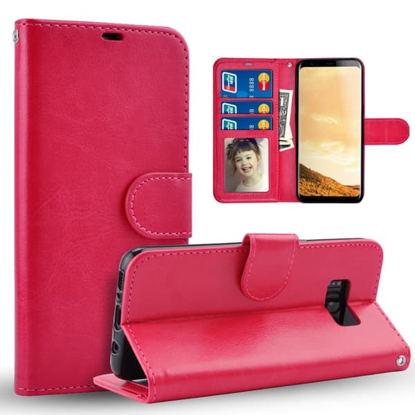 Skydda din Note 8 - Läderfodral & Plånbok!