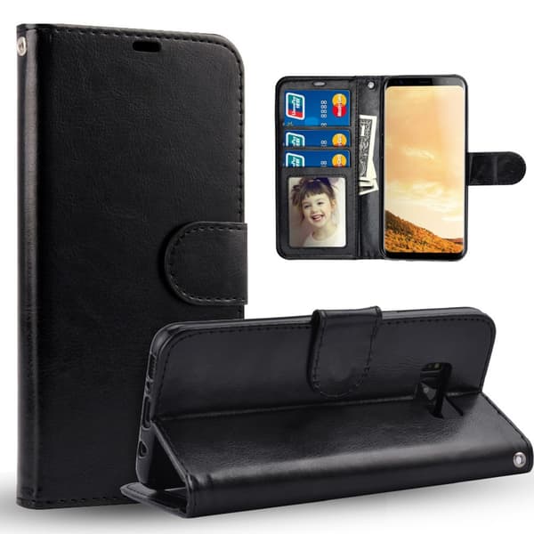 Skydda din Note 8 - Läderfodral & Plånbok!