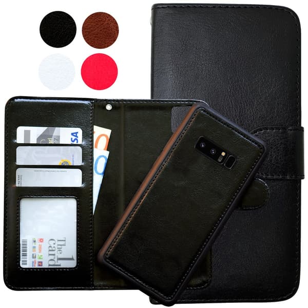 Protect your Note 8 - Leather Cases & Wallets! White