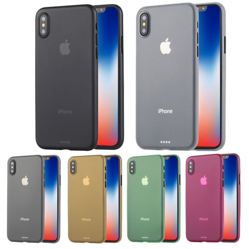 iPhone X/XS - Super tunt skal i polykarbonat