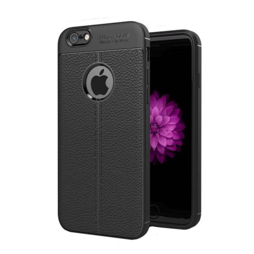 Bild av Läder mönstrat TPU skal Apple iPhone 6, 6S