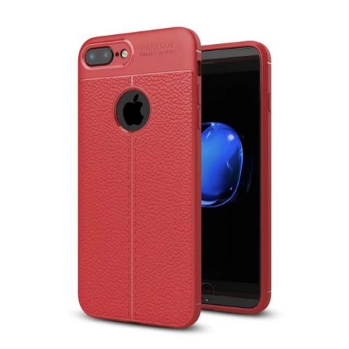 Bild av Läder mönstrat TPU skal Apple iPhone 7 Plus