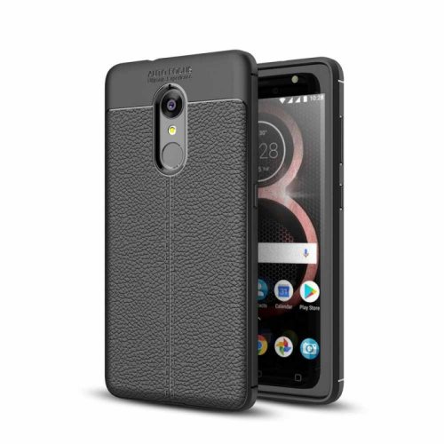 Bild av Läder mönstrat TPU skal Lenovo K8