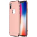 Miniatyrbild 6 av 11: Design skal 3 i 1 guldkant till iPhone X