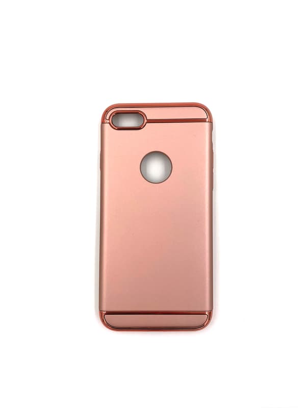 Design skal 3 i 1 guldkant till iPhone 8