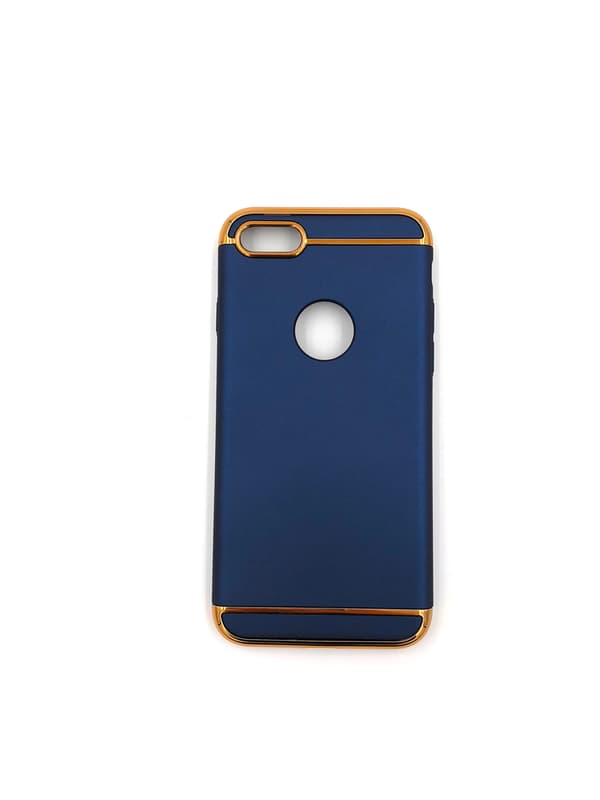 Design skal 3 i 1 guldkant till iPhone 8