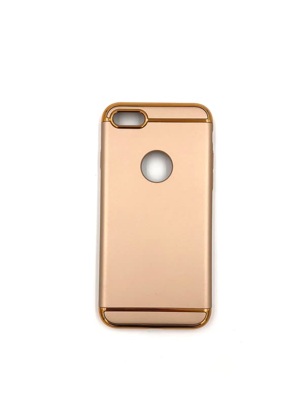 Design skal 3 i 1 guldkant till iPhone 8