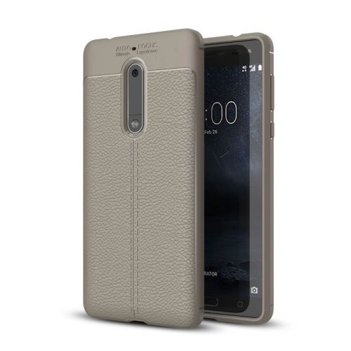 Bild av Läder mönstrat TPU skal Nokia 5 (TA-1053)