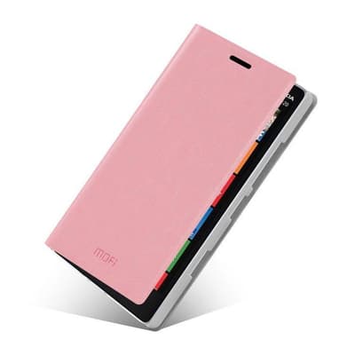 MOFI (Pink) Nokia Lumia 929 Læder Flip Etui