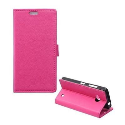 Garborg Microsoft Lumia 550 Læder Etui - Hot Pink