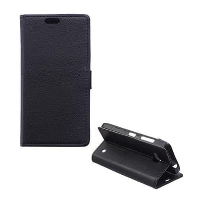 Garborg Microsoft Lumia 550 Læder Etui - Sort